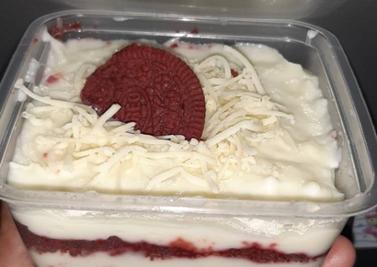 Resep Oreo red velvet cheese simple yang Enak Banget