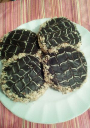 Une photo de Galette au chocolat
