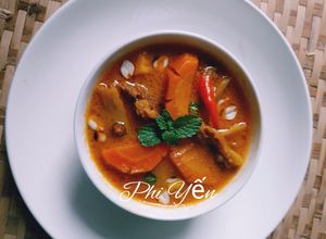 Hình của món Cà ri bò.