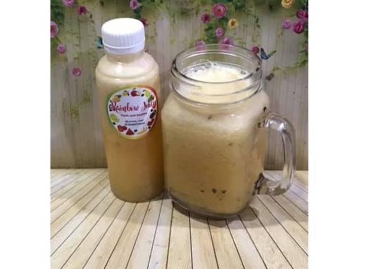 Bagaimana Menyiapkan Diet Juice Pineapple Apple Lychee Plum Cauliflower, Enak Banget