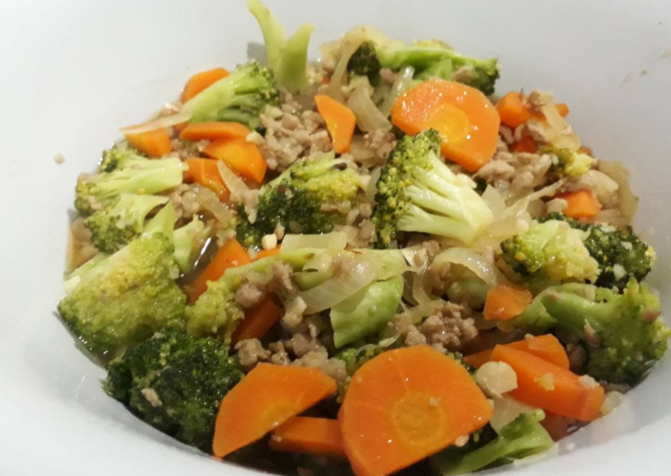 Brokoli Daging Babi