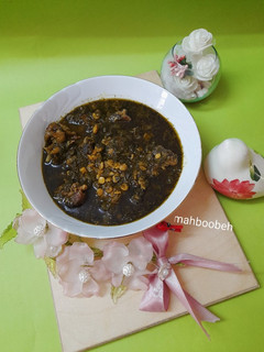 عکسی از دستور ناهار: خورشت لپه قورمه 😊