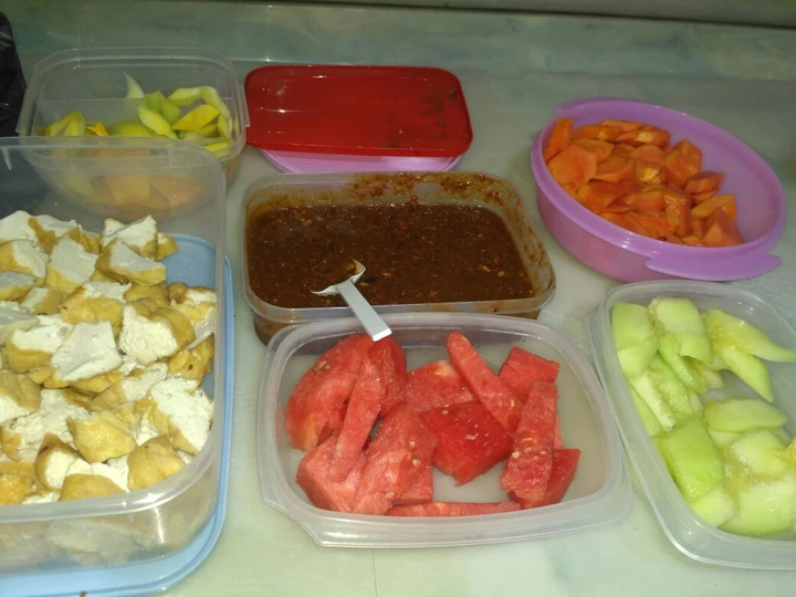 Langkah Gampang Membikin Resep Bumbu rujak manis, endulll yang Bisa Manjain Lidah Anti Ribet, Menggugah Selera