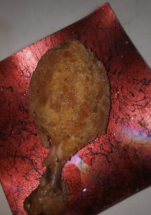 صورة لوصفة دجاج مقلي ناجح ولذيذ 😋🥰