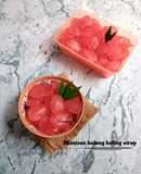 Manisan kolang kaling sirup