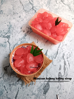 Foto resep Manisan kolang kaling sirup