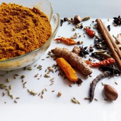 A picture of Pure Turmeric powder.