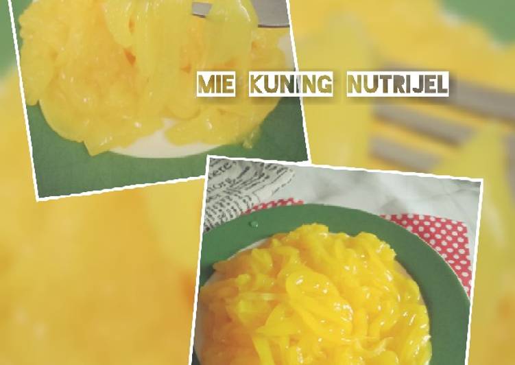 Resep masakan Mie Kuning Nutrijel | cara pembuatan Mie Kuning Nutrijel Yang Sedap