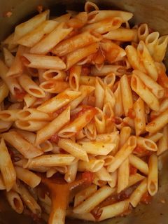 Penne all arrabbiata recept fotója