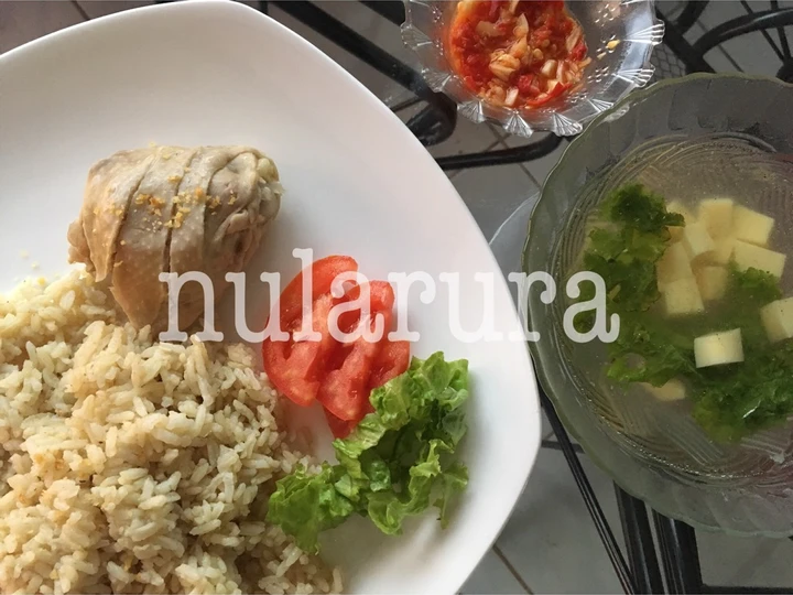 Cara Mudah Menyiapkan Resep Hainan chicken rice yang  Bikin Ketagihan Anti Ribet, Bisa Manjain Lidah