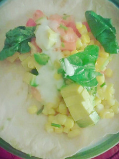 Una foto de Fajitas vegetarianas ligth