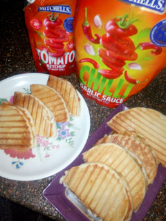 A picture of Panini sandwich.