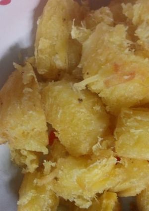 Foto resep Singkong Merekah, Gurih Dan Cryspi