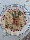 Risotto con Asparagi e Prosciutto