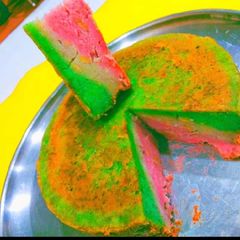 Peas beetroot halwa cake A picture of Peas beetroot halwa cake.