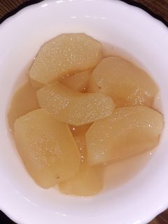 عکسی از دستور کمپوت سیب