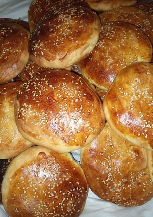 صورة لوصفة قرص طري بدون زبدة وبدون بيض هش وطري وإقتصادين🫓🫓🤤