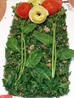 صورة لوصفة تبولة
