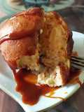 Helado frito.