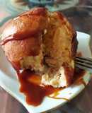 Helado frito.
