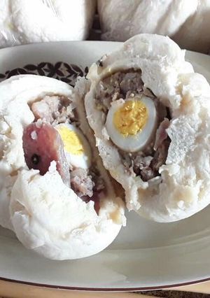 Hình của món Bánh bao cả cần # ngon- bất- ngờ.