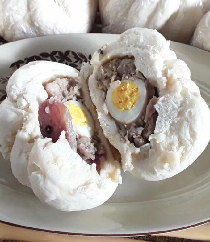 Hình của món Bánh bao cả cần # ngon- bất- ngờ.