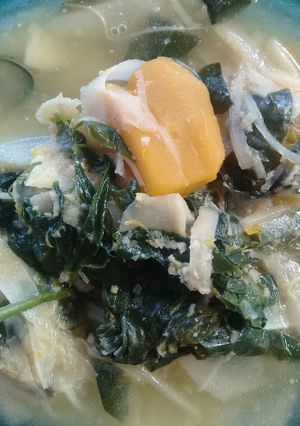 Foto resep Juhu Ujau(Sayur santan rebung)