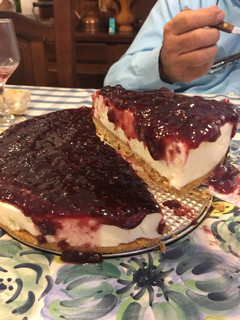 Una foto de Cheesecake sin horno