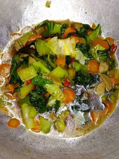 Foto resep Tumis pakcoy & bakso