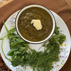 A picture of Sarson ka saag.