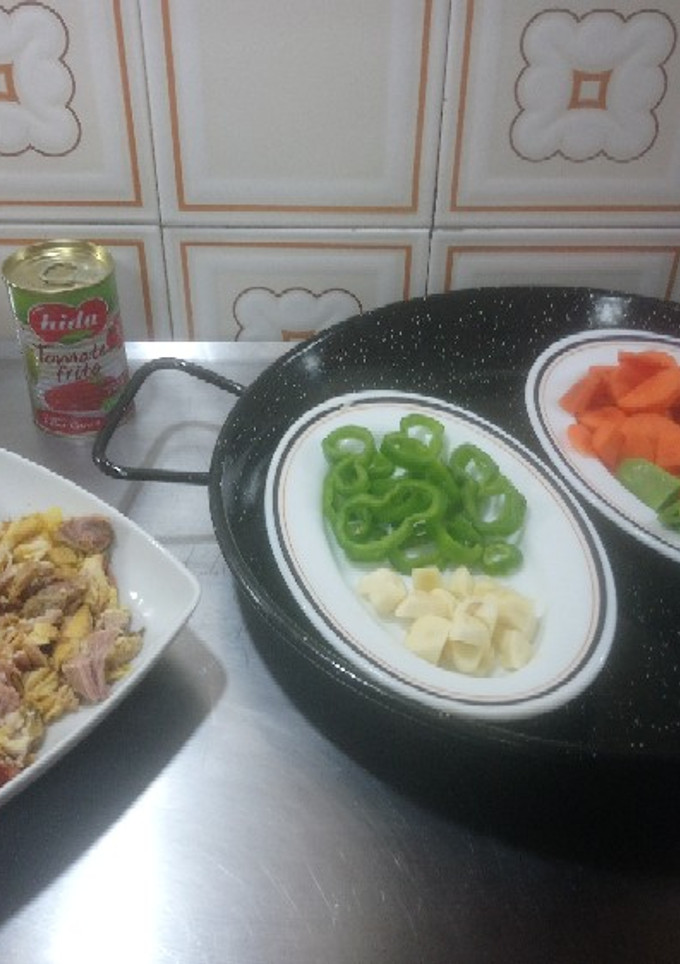 Una foto de Fideos