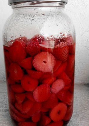 Φωτογραφία της συνταγής Λικέρ φράουλα 🍓