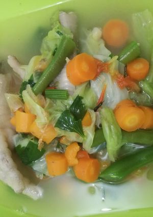 Foto resep Sayur Sop Ceker Ayam