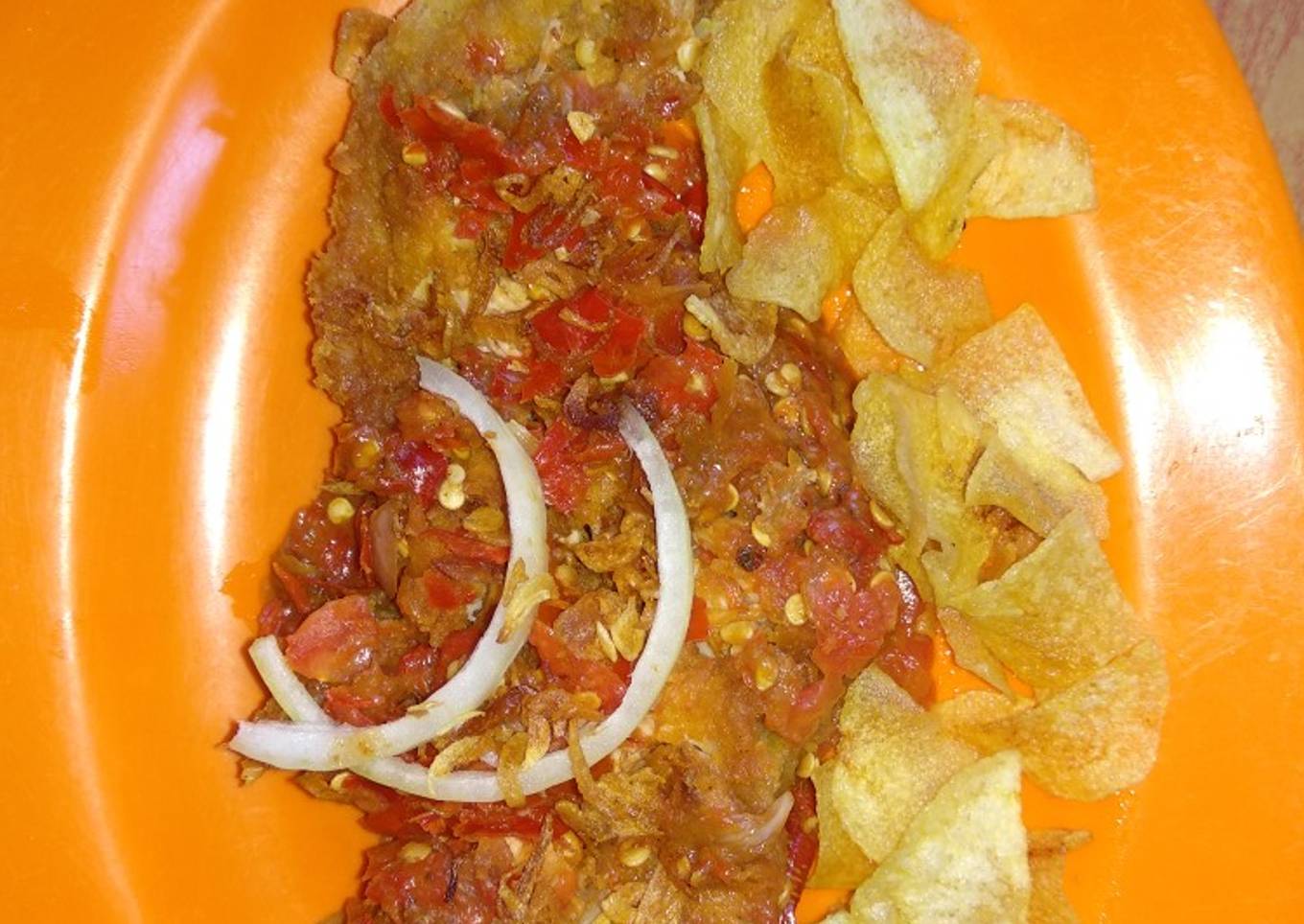 Ayam Cabai Gayprek Matah