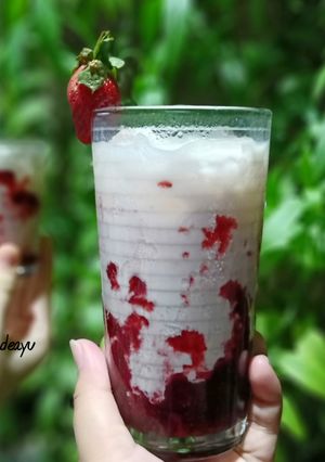 Foto resep Korean Strawberry Milk