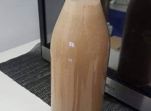 Una foto de Coquito de Nutella Puertorriqueño