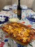 Lasagna with Mushrooms and Sausage