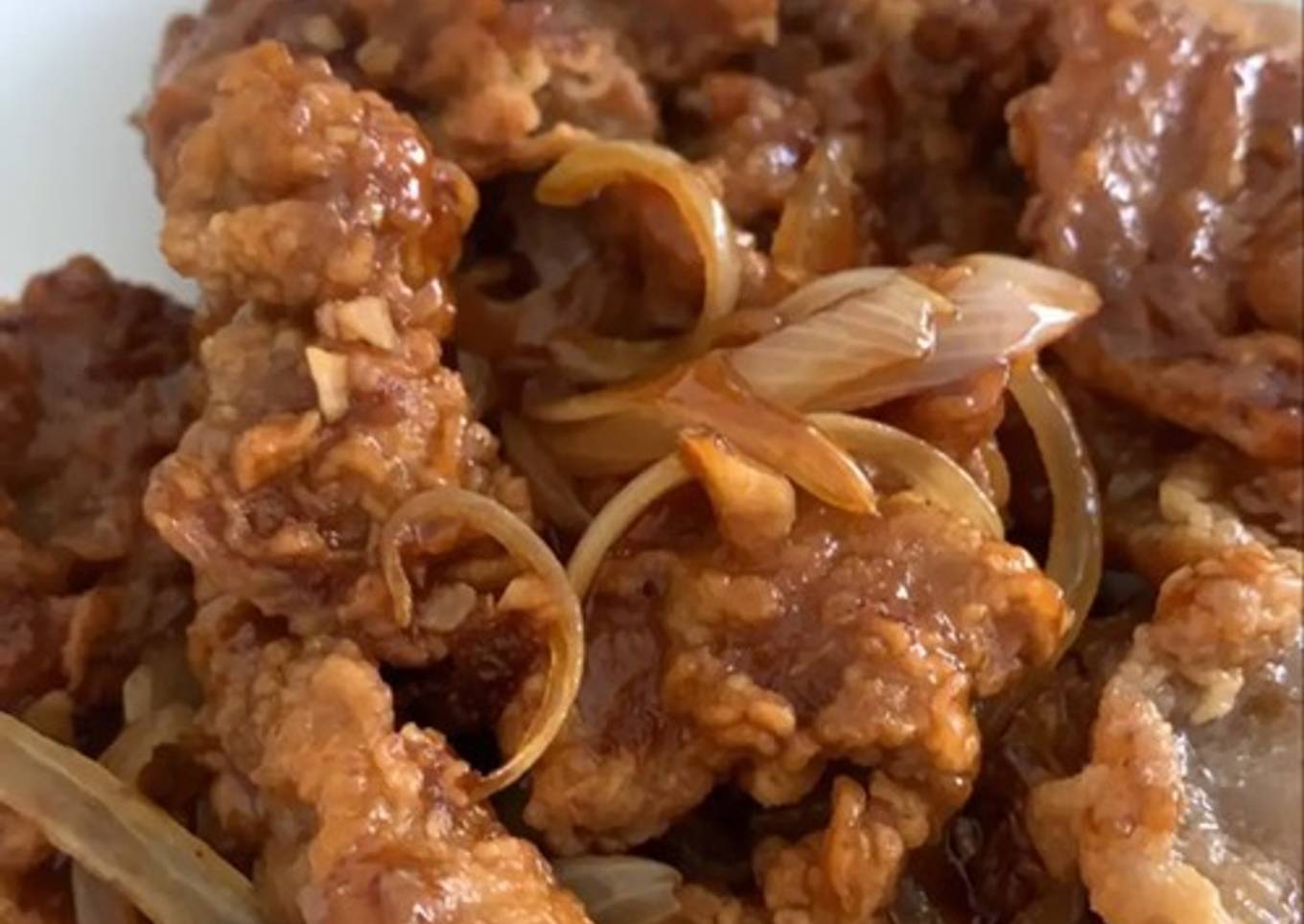 Babi goreng mentega