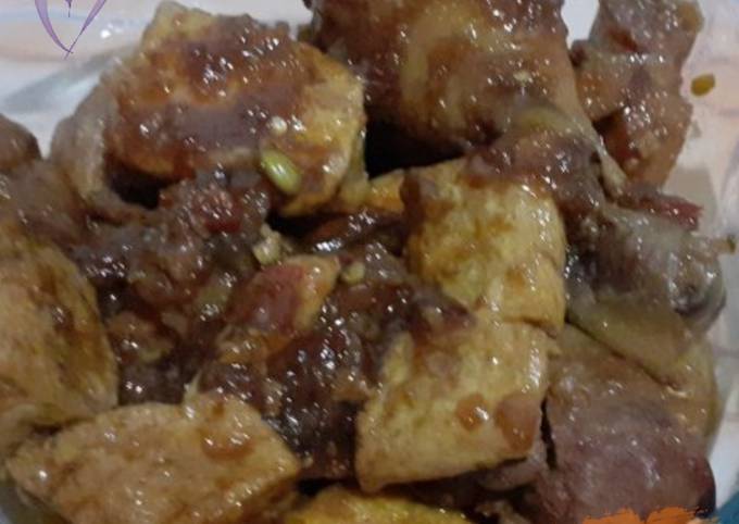 Ayam Tahu Bumbu Kecap