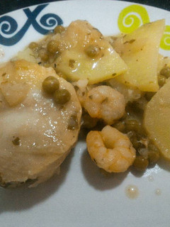 Una foto de Merluza en salsa verde