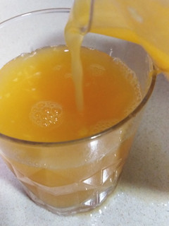 Una foto de Zumo de mandarina