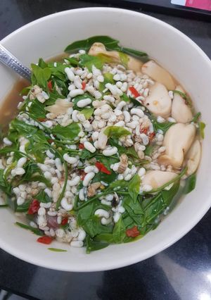 รูปของ แกงไข่มดแดงผักหวาน