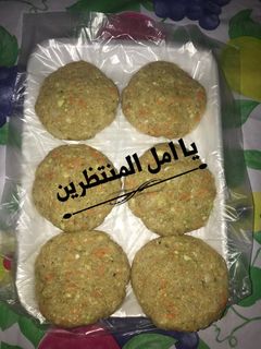 صورة لوصفة برغر دجاج بالخضار