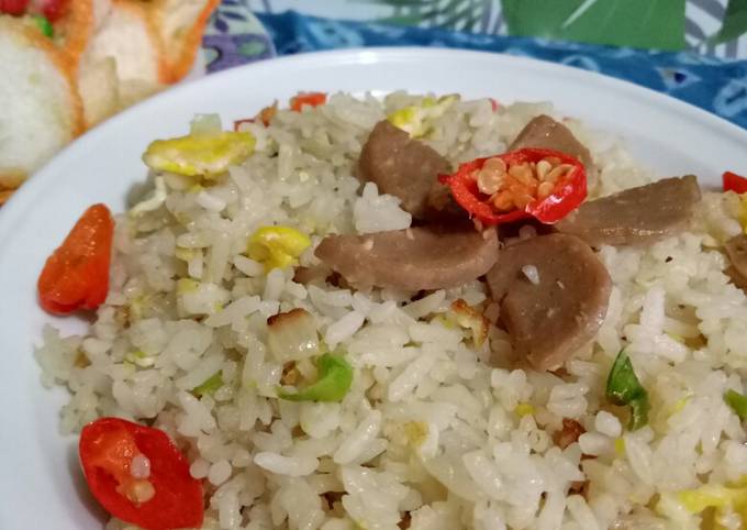 49. Nasi goreng putih