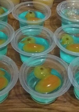 Foto resep Puding bebek