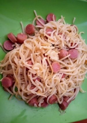 Foto resep Spaghetti oglio Olio simple