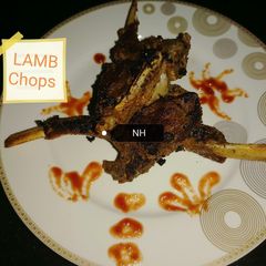 A picture of LAMB Chops.