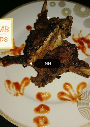 A picture of LAMB Chops.