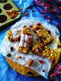 No bake dry fruits granola bars