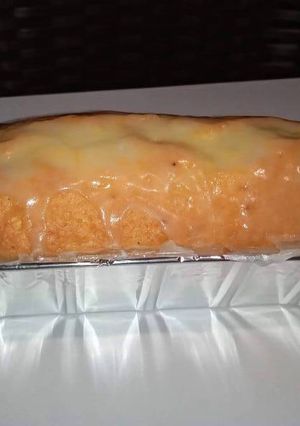 Una foto de Budín de Limón